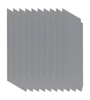 WESTCOTT Cuttermesser-Klingen silber 19 mm, 10 St.