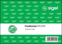 SIGEL Postkarte Formularbuch PH610, 1 St.