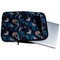 Exacompta Laptophülle Savana Kunstfaser blau bis...