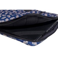 Exacompta Laptophülle Zen Kunstfaser blau bis 40,6 cm (16 Zoll)