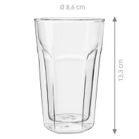 LEOPOLD VIENNA Latte Macchiato Gläser LV01516 280,0 ml, 2 St.