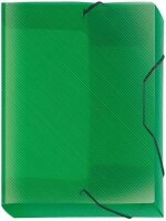 VELOFLEX Heftbox Crystal 3,0 cm transparent grün, 1 St.