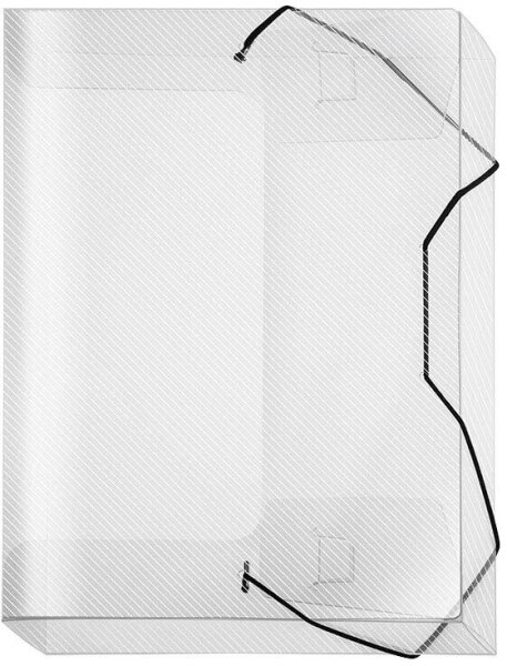 VELOFLEX Heftbox Crystal 3,0 cm transparent, 1 St.