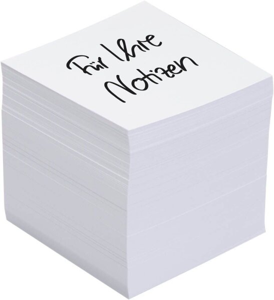 folia Notizzettel lose weiß 9,0 x 9,0 cm, ca. 700 Blatt, 1 Pack