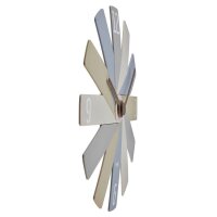 TFA® Wanduhr 60.3020 CLOCK IN THE BOX grau Kunststoff 400,0 x 37,0 mm