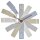 TFA® Wanduhr 60.3020 CLOCK IN THE BOX grau Kunststoff 400,0 x 37,0 mm
