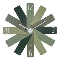 TFA® Wanduhr 60.3020 CLOCK IN THE BOX grün Kunststoff 400,0 x 37,0 mm