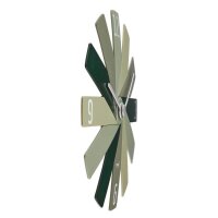 TFA® Wanduhr 60.3020 CLOCK IN THE BOX grün Kunststoff 400,0 x 37,0 mm