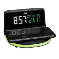 TFA® digitaler Wecker 60.2028.01 CHARGE IT WIRELESS...