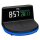 TFA® digitaler Wecker 60.2028.01 CHARGE IT WIRELESS schwarz Kunststoff 136,0 x 126,0 mm