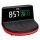 TFA® digitaler Wecker 60.2028.01 CHARGE IT WIRELESS schwarz Kunststoff 136,0 x 126,0 mm