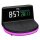 TFA® digitaler Wecker 60.2028.01 CHARGE IT WIRELESS schwarz Kunststoff 136,0 x 126,0 mm