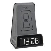 TFA® digitaler Wecker 60.2033 ICONcharge schwarz...