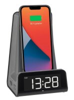 TFA® digitaler Wecker 60.2033 ICONcharge schwarz...