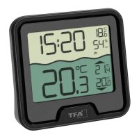 TFA® 30.3066 MARBELLA Poolthermometer schwarz, 1 St.