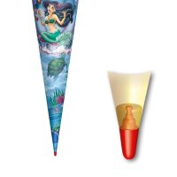 ROTH Schultüte Meerjungfrau 70,0 cm mehrfarbig