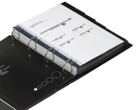 DURABLE Klemmschienen mit Abheftleiste transparent DIN A4 30 Blatt, 50 St.