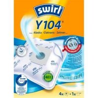 swirl® MicroPor® Plus Y 104 Staubsaugerbeutel, 4 St.
