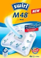 swirl® MicroPor Filtration M 48 Staubsaugerbeutel, 4 St.