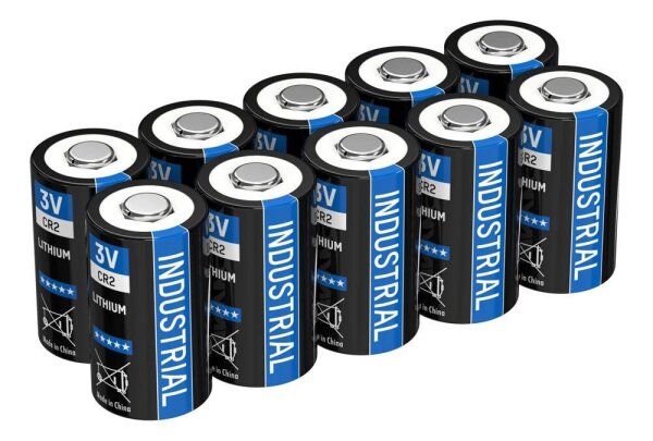 ANSMANN Batterie INDUSTRIAL Lithium Fotobatterie 3,0 V, 10 St.