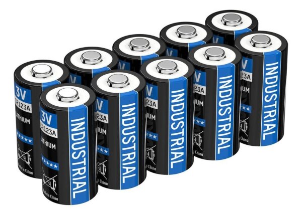 ANSMANN Batterien INDUSTRIAL Lithium Fotobatterie 3,0 V, 10 St.