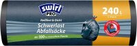 swirl® Schwerlastsäcke PRO 2283 240,0 l schwarz,...