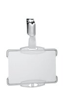 DURABLE Namensschilder mit Clip 8,5 x 5,4 cm, 25 St.