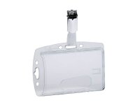 DURABLE Namensschilder mit Clip 8,5 x 5,4 cm, 25 St.