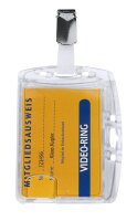 DURABLE Namensschilder mit Clip 8,5 x 5,4 cm, 25 St.