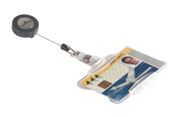 DURABLE Namensschilder mit Jojo 8,5 x 5,4 cm, 10 St.