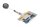 DURABLE Namensschilder mit Jojo 8,5 x 5,4 cm, 10 St.