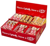 KitKat Sortimentskarton Schokoriegel 64 Riegel  ( 12566760 )