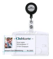 DURABLE Namensschilder mit Jojo 8,5 x 5,4 cm, 10 St.
