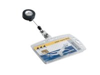 DURABLE Namensschilder mit Jojo 8,5 x 5,4 cm, 10 St.
