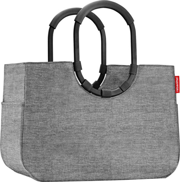 reisenthel® Einkaufskorb loopshopper L Kunstfaser twist silver