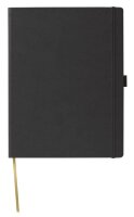 Lediberg Notizbuch Tucson ca. DIN A4 kariert, schwarz Hardcover 240 Seiten, 1 St.