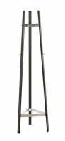 HAKU Möbel Kleiderständer 52254 schwarz Metall 9 Haken 47,0 x 177,0 cm, 1 St.