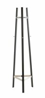 HAKU Möbel Kleiderständer 52254 schwarz Metall 9 Haken 47,0 x 177,0 cm, 1 St.
