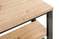 HAKU Möbel Beistelltisch rechteckig MDF-Platte eiche 55,0 x 55,0 x 48,0 cm, 1 St.