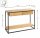 HAKU Möbel Konsolentisch rechteckig Massivholz eiche 100,0 x 35,0 x 75,0 cm, 1 St.