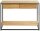 HAKU Möbel Konsolentisch rechteckig Massivholz eiche 100,0 x 35,0 x 75,0 cm, 1 St.