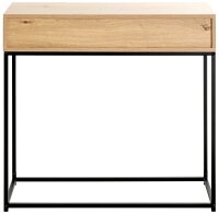 HAKU Möbel Konsolentisch rechteckig Spanplatte eiche 80,0 x 28,0 x 77,0 cm, 1 St.