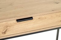HAKU Möbel Konsolentisch rechteckig Spanplatte eiche 80,0 x 28,0 x 77,0 cm, 1 St.