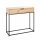 HAKU Möbel Konsolentisch rechteckig Spanplatte eiche 80,0 x 28,0 x 77,0 cm, 1 St.