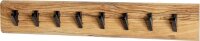 HAKU Möbel Wandgarderobe 52977 akazie Holz 8 Haken 90,0 x 15,0 cm, 1 St.