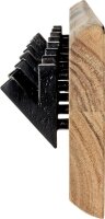HAKU Möbel Wandgarderobe 52977 akazie Holz 8 Haken 90,0 x 15,0 cm, 1 St.