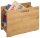 HAKU Möbel Zeitungsständer 54350 eiche Holz, DIN A4 quer, 1 St.