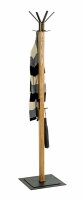 HAKU Möbel Kleiderständer 54326 eiche Holz 6...
