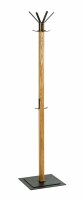HAKU Möbel Kleiderständer 54326 eiche Holz 6 Haken 40,0 x 180,0 cm, 1 St.