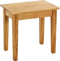 HAKU Möbel Beistelltisch rechteckig Holz schwarz...